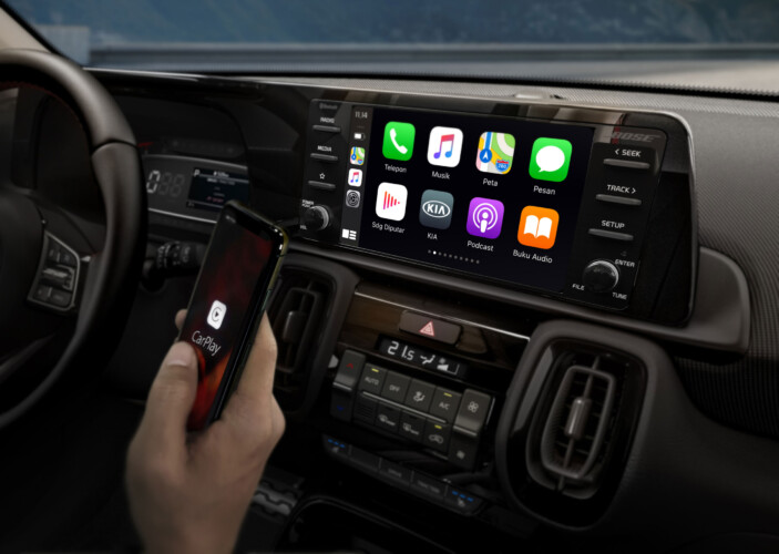 8-inch color touch screen display audio